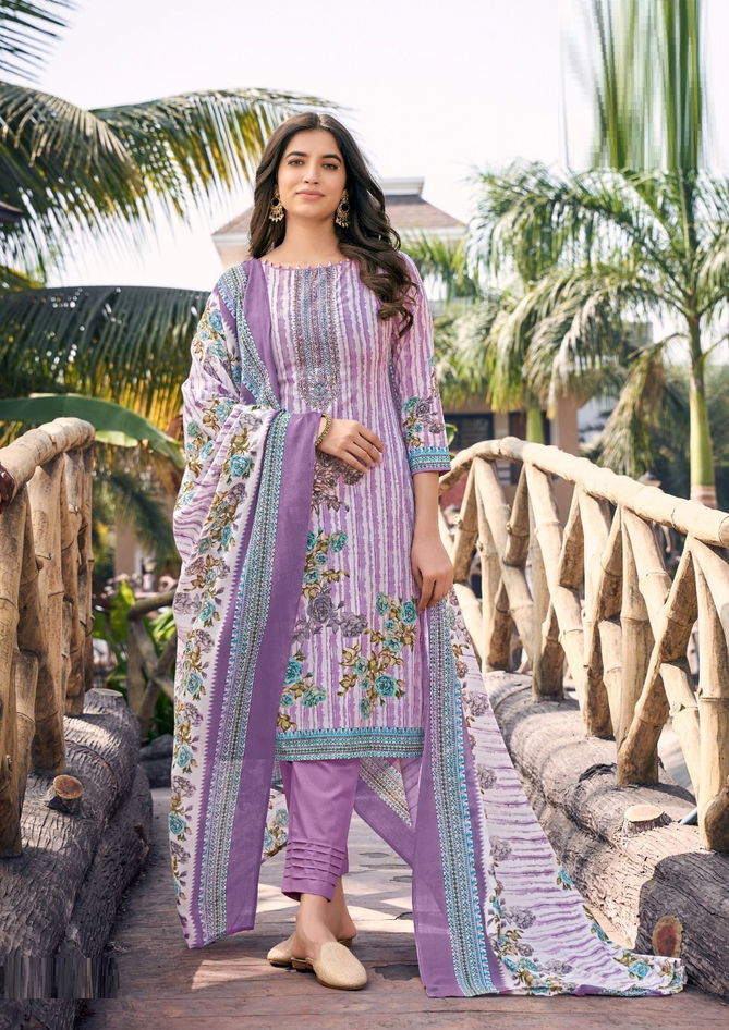 Al Karam Shanaya Wholesale Printed Cotton Dress Material